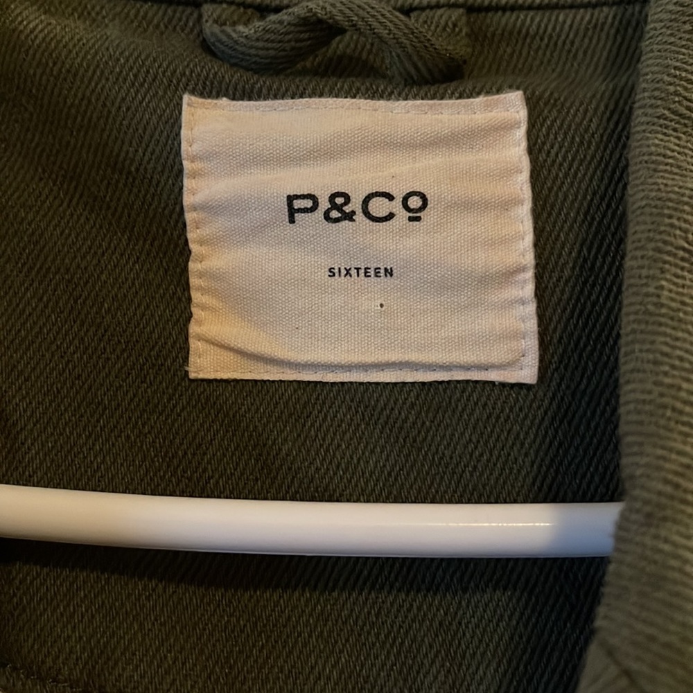 *P&Co olive green janitor coat - Picture 3 of 8